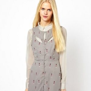 EUC Sugarhill Boutique lighthouse dress XL